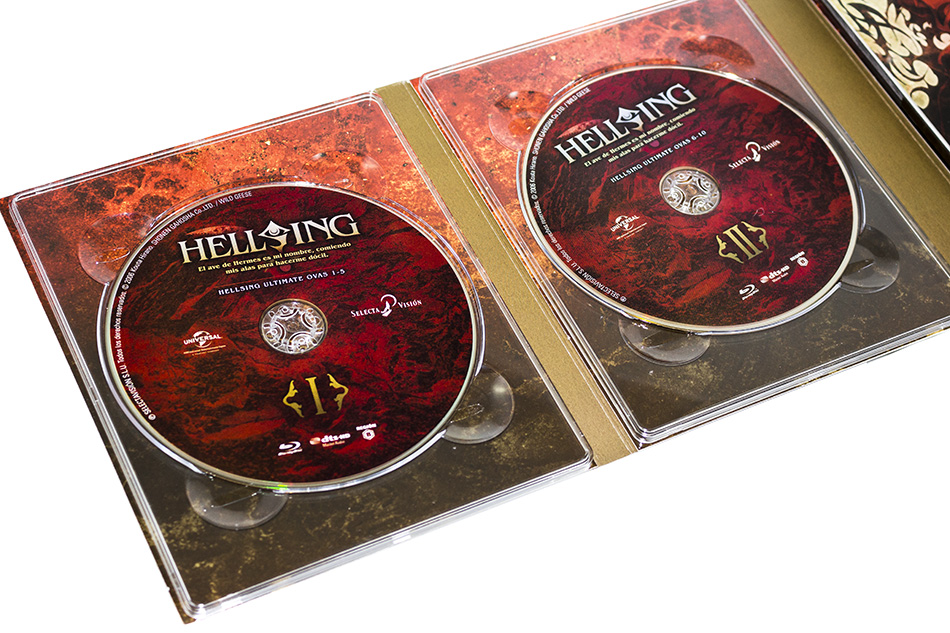 Fotografías del Digipak de Hellsing Ultimate OVAS en Blu-ray 12
