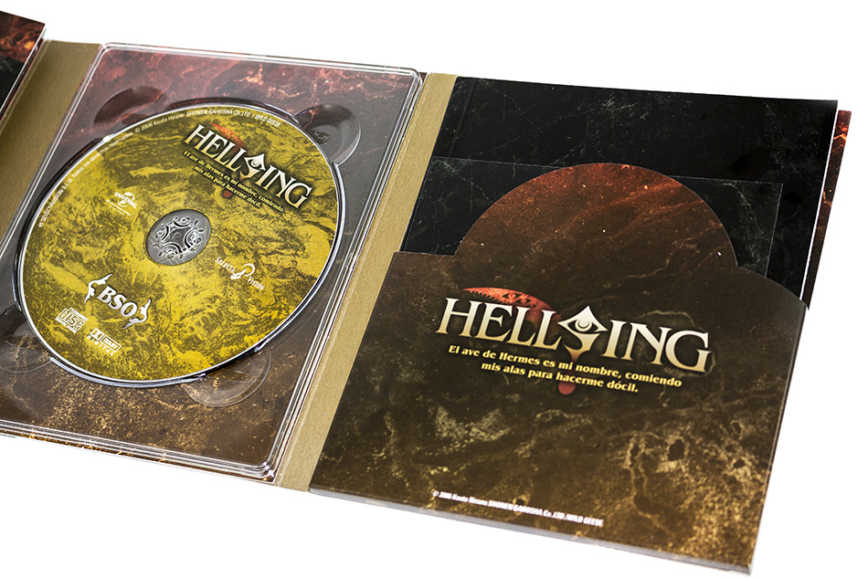 Fotografías del Digipak de Hellsing Ultimate OVAS en Blu-ray 13