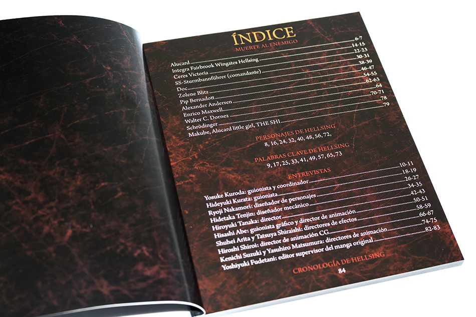 Fotografías del Digipak de Hellsing Ultimate OVAS en Blu-ray 16