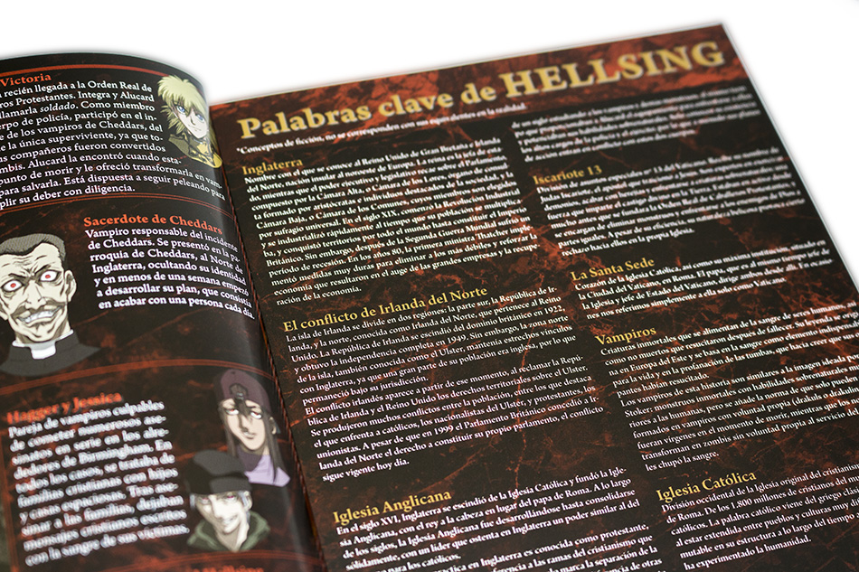Fotografías del Digipak de Hellsing Ultimate OVAS en Blu-ray 18