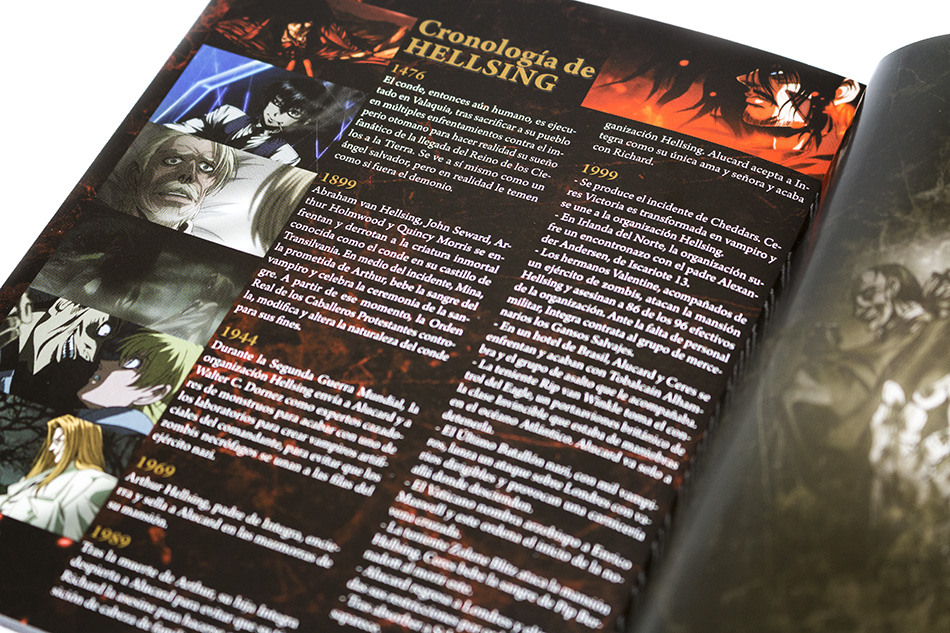 Fotografías del Digipak de Hellsing Ultimate OVAS en Blu-ray 22