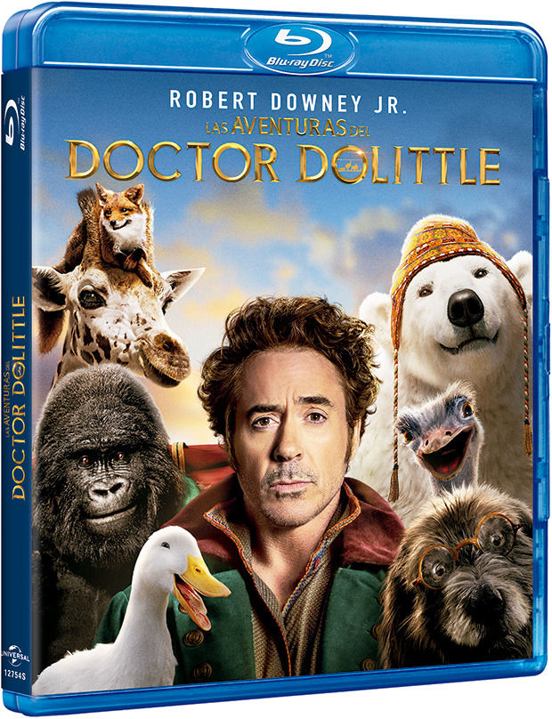 Asi serán las ediciones de Las Aventuras del Doctor Dolittle en Blu-ray y en UHD 4K