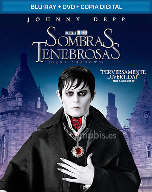 Anuncio oficial del Blu-ray de Sombras Tenebrosas - Edición Exclusiva Libro