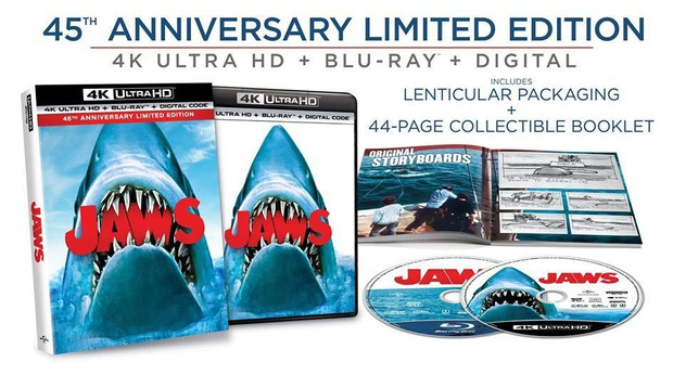 Anuncio oficial de Tiburón en UHD 4K
