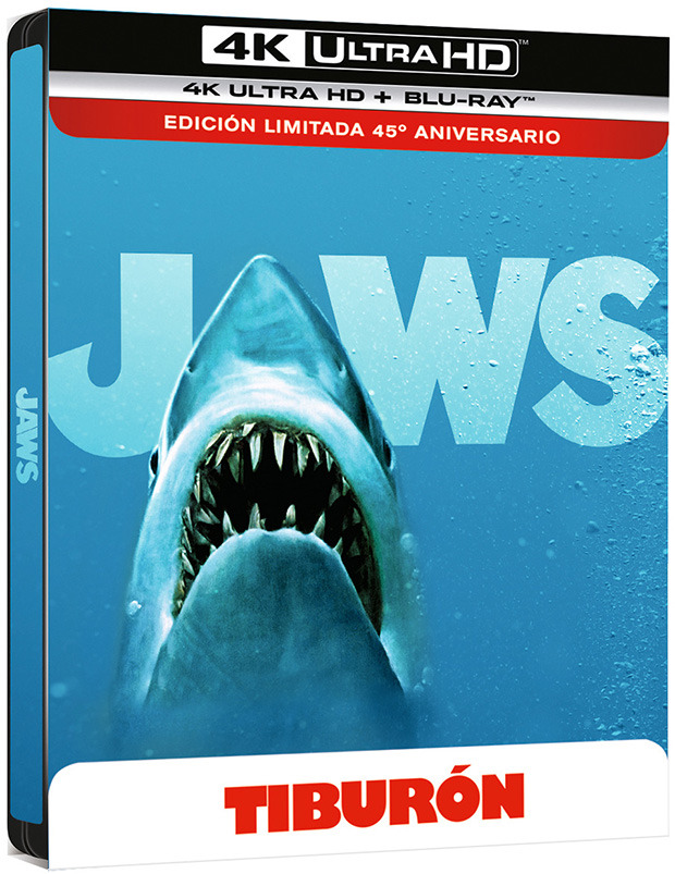 Fecha y ediciones desveladas de Tiburón en UHD 4K