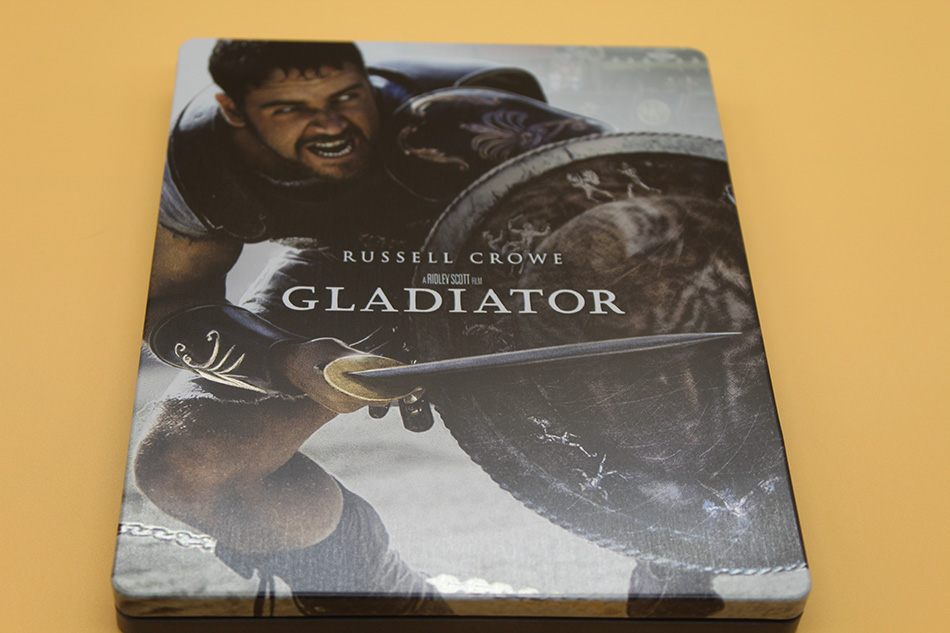 Fotografías del Steelbook 20º Aniversario de Gladiator en UHD 4K y Blu-ray 5