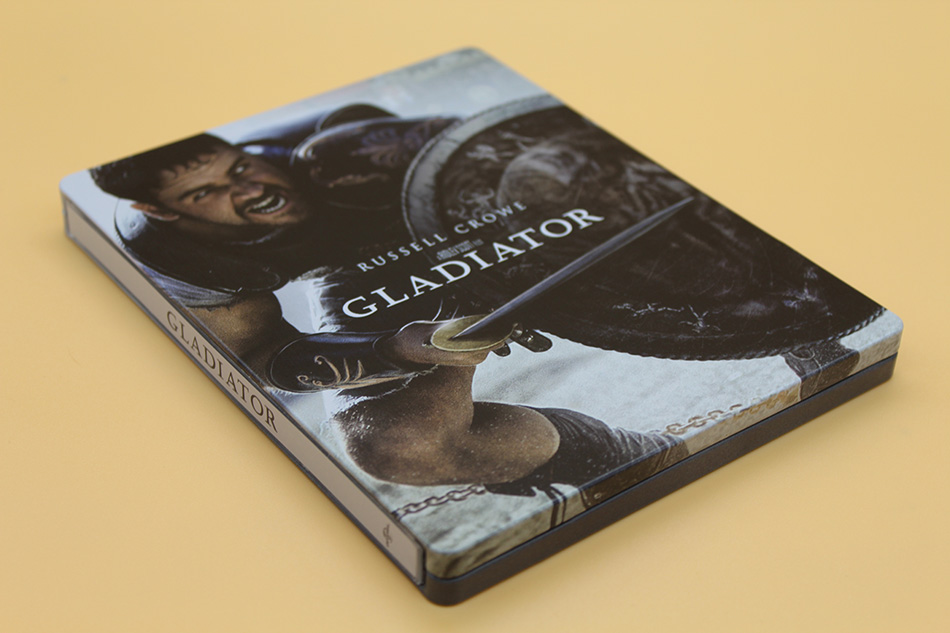 Fotografías del Steelbook 20º Aniversario de Gladiator en UHD 4K y Blu-ray 6