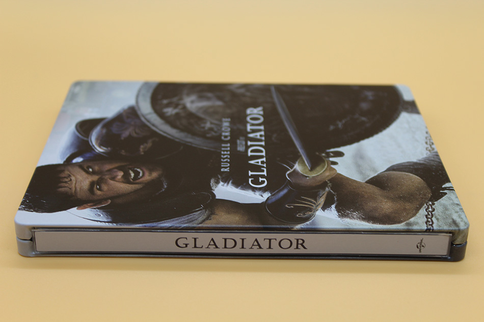 Fotografías del Steelbook 20º Aniversario de Gladiator en UHD 4K y Blu-ray 7