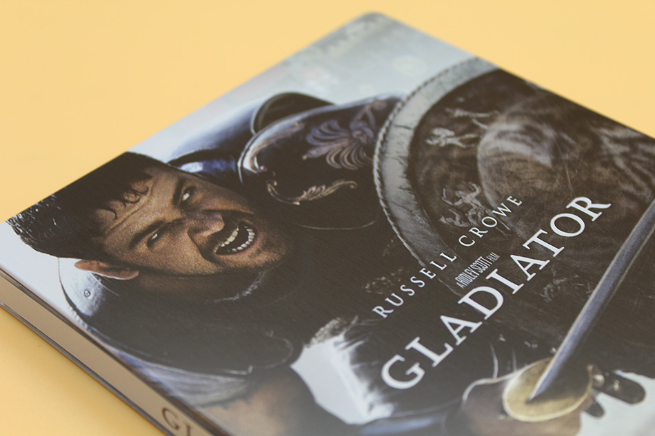 Fotografías del Steelbook 20º Aniversario de Gladiator en UHD 4K y Blu-ray 12