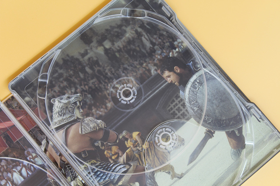 Fotografías del Steelbook 20º Aniversario de Gladiator en UHD 4K y Blu-ray 18