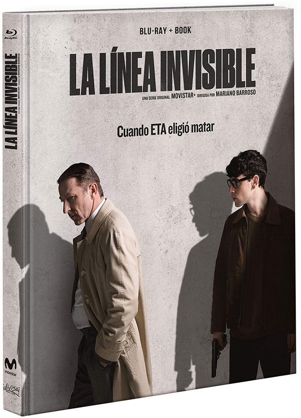 Diseño de la carátula de La Linea Invisible - Edición Libro en Blu-ray 1