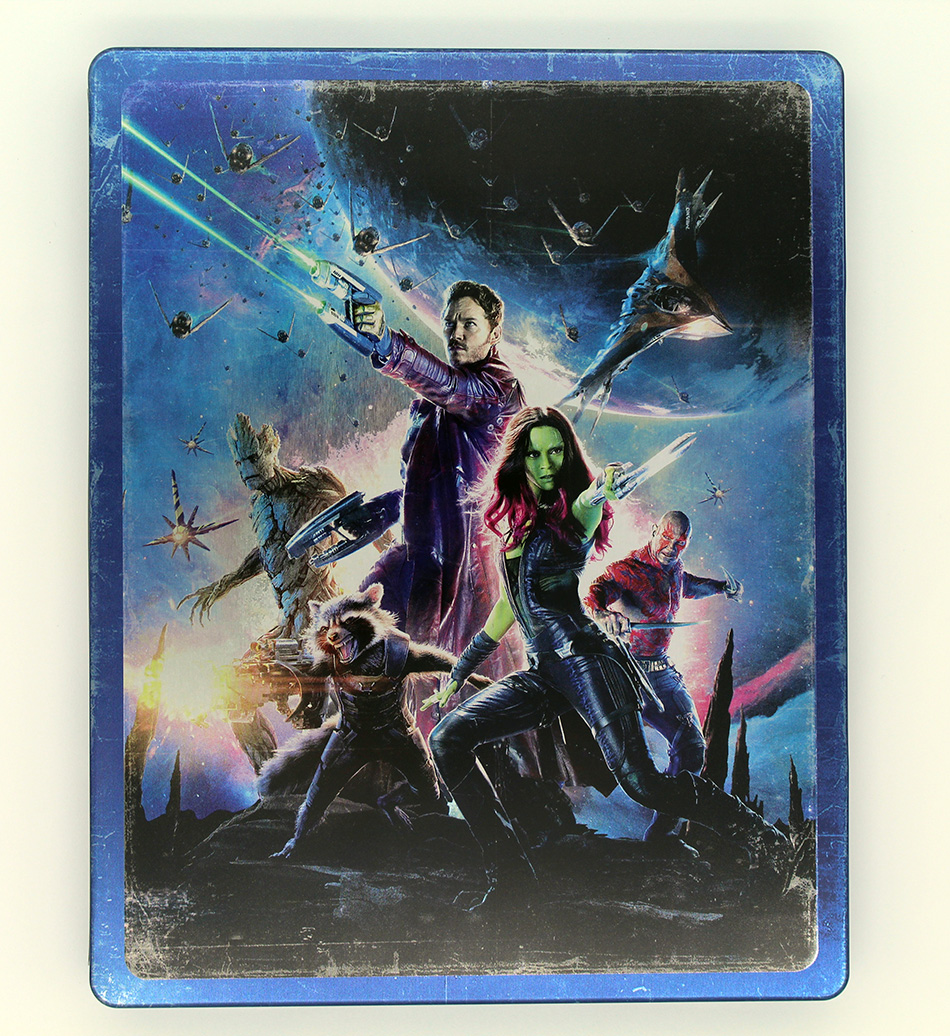 Fotografías del Steelbook de Guardianes de la Galaxia en UHD 4K y Blu-ray (UK) 5