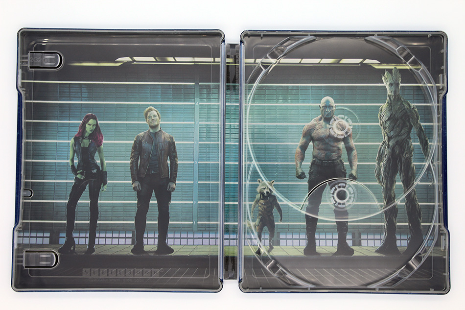 Fotografías del Steelbook de Guardianes de la Galaxia en UHD 4K y Blu-ray (UK) 17