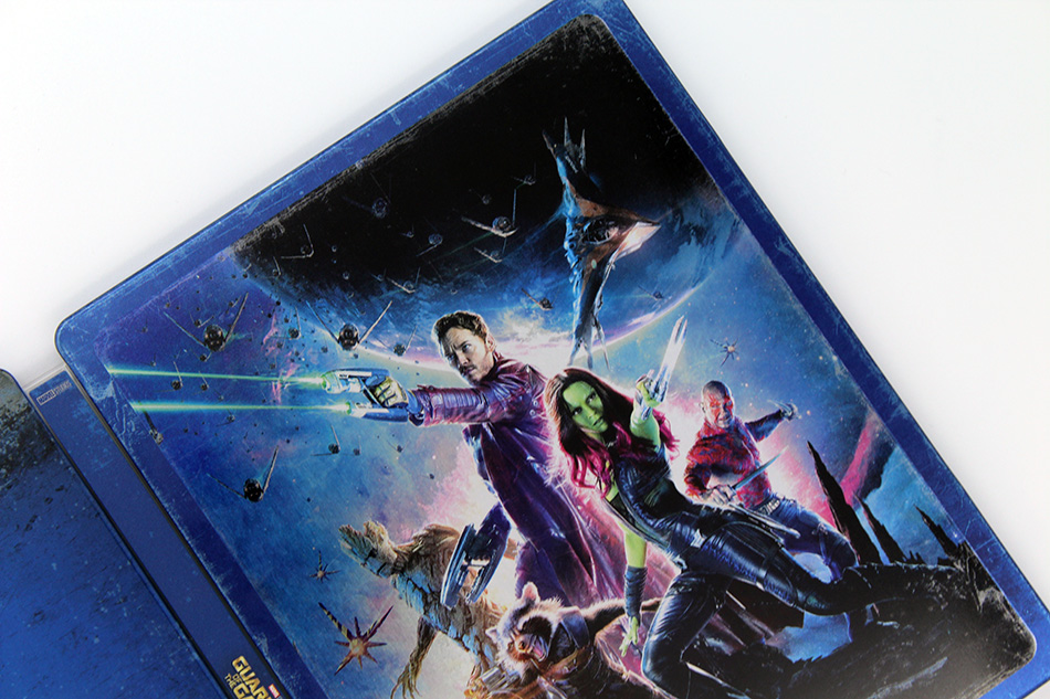 Fotografías del Steelbook de Guardianes de la Galaxia en UHD 4K y Blu-ray (UK) 18