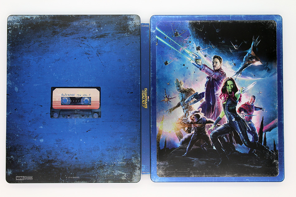 Fotografías del Steelbook de Guardianes de la Galaxia en UHD 4K y Blu-ray (UK) 20
