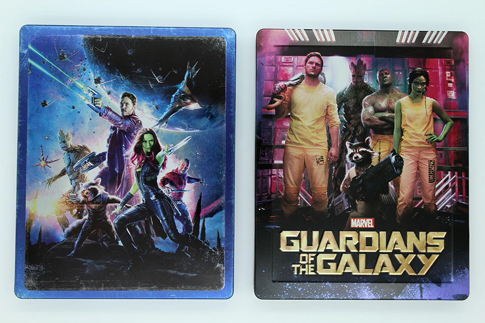 Fotografías del Steelbook de Guardianes de la Galaxia en UHD 4K y Blu-ray (UK) 22
