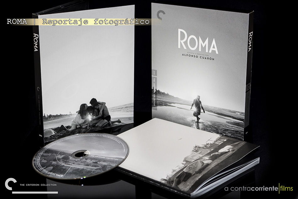 Fotografías del Digipak de Roma en Blu-ray 1