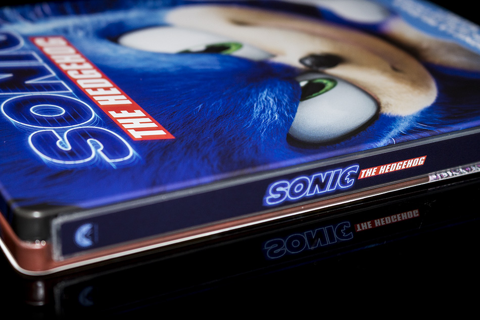 Fotografías del Steelbook de Sonic. La Película en Blu-ray 3