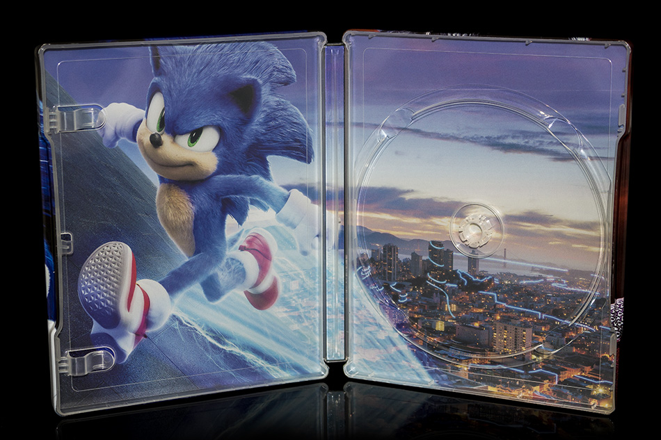 Fotografías del Steelbook de Sonic. La Película en Blu-ray 14