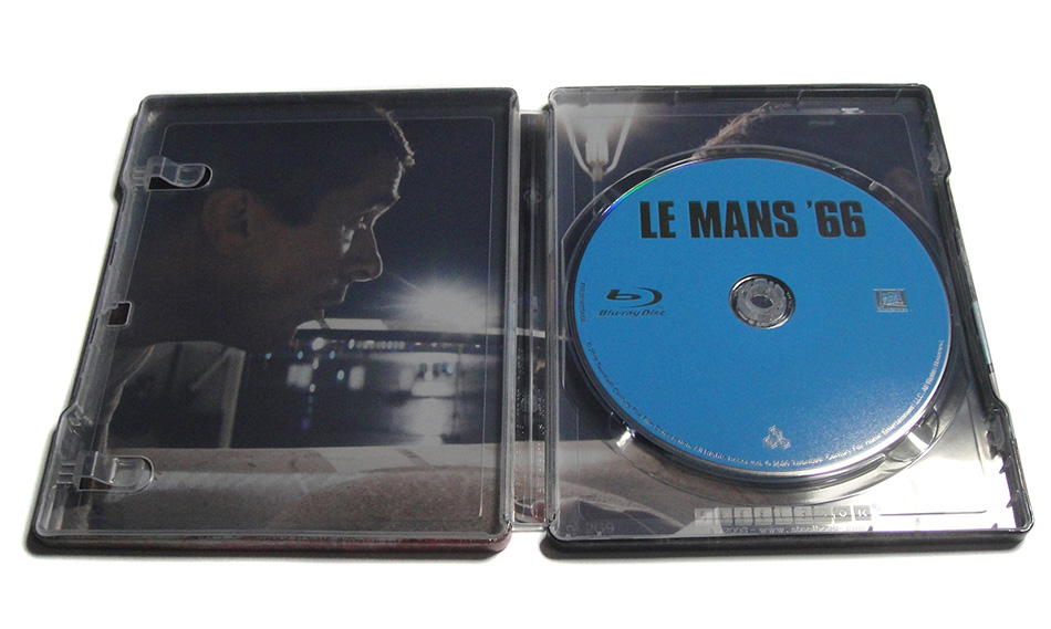 Fotografías del Steelbook de Le Mans '66 en Blu-ray 6