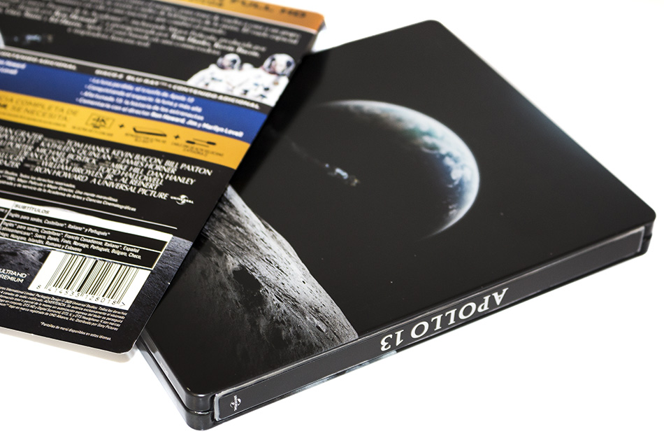 Fotografías del Steelbook de Apolo 13 en UHD 4K 10
