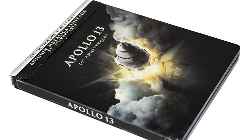Fotografías del Steelbook de Apolo 13 en UHD 4K