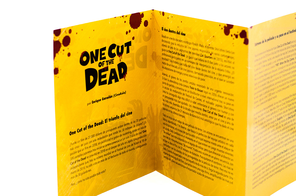 Fotografías de la edición limitada de One Cut of the Dead en Blu-ray 9
