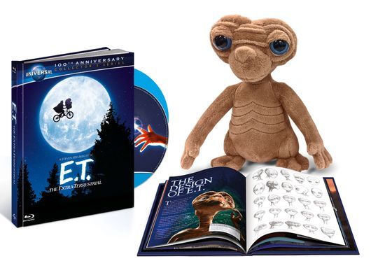 E.T. en Blu-ray tendrá ediciones digibook y peluche en España