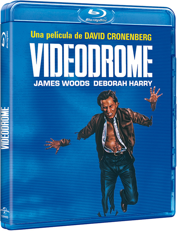 Diseño de la carátula de Videodrome en Blu-ray 1