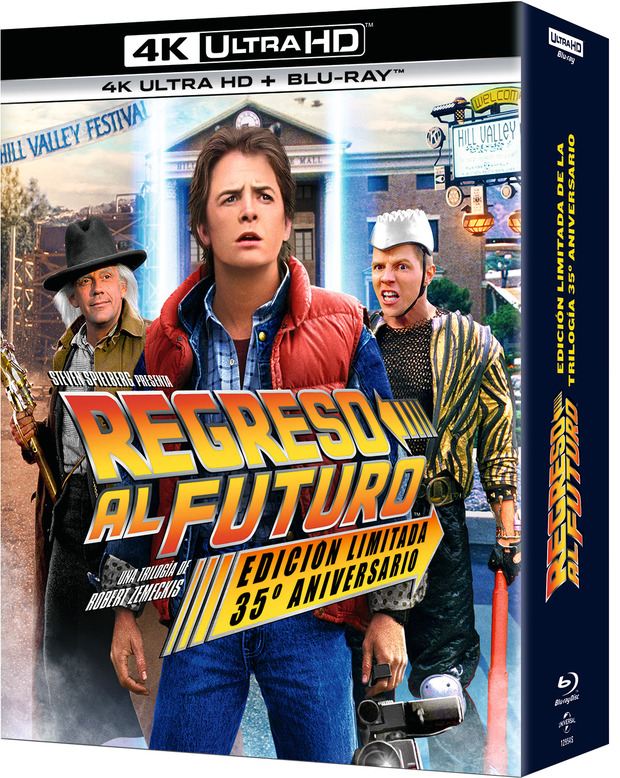 Trilogía Regreso al Futuro - Edición Metálica 35º Aniversario Ultra HD Blu-ray 2