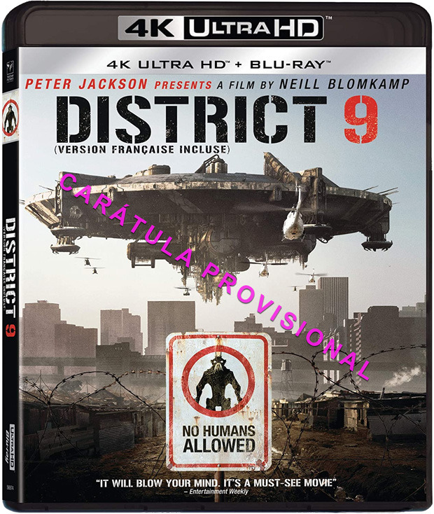 Primeros detalles del Ultra HD Blu-ray de District 9 1