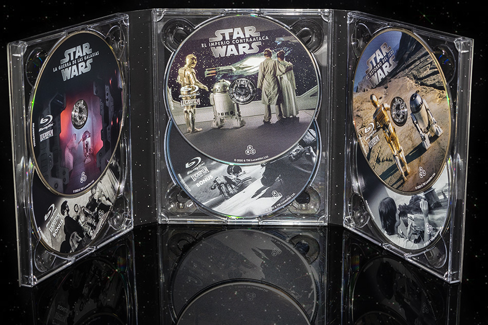 Fotografías del pack Star Wars: La Saga Skywalker en Blu-ray 16