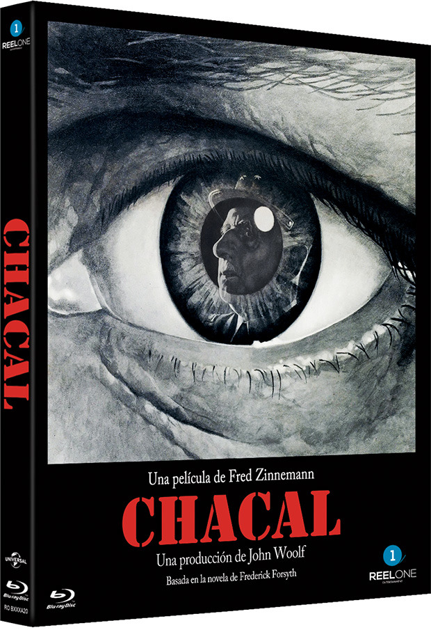 Desvelada la carátula del Blu-ray de Chacal 1