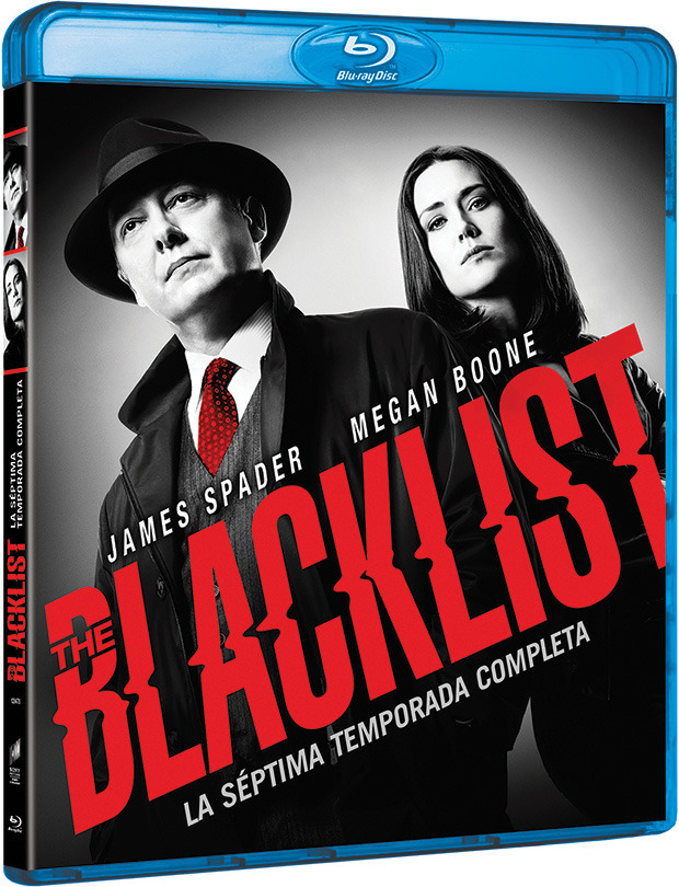 Diseño de la carátula de The Blacklist - Séptima Temporada en Blu-ray 1