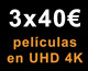 Oferta: 3 películas en UHD 4K por 40 € en amazon.es