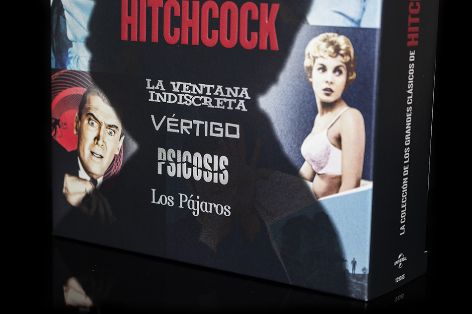 Fotografías del pack Grandes Clásicos de Alfred Hitchcock en UHD 4K 3