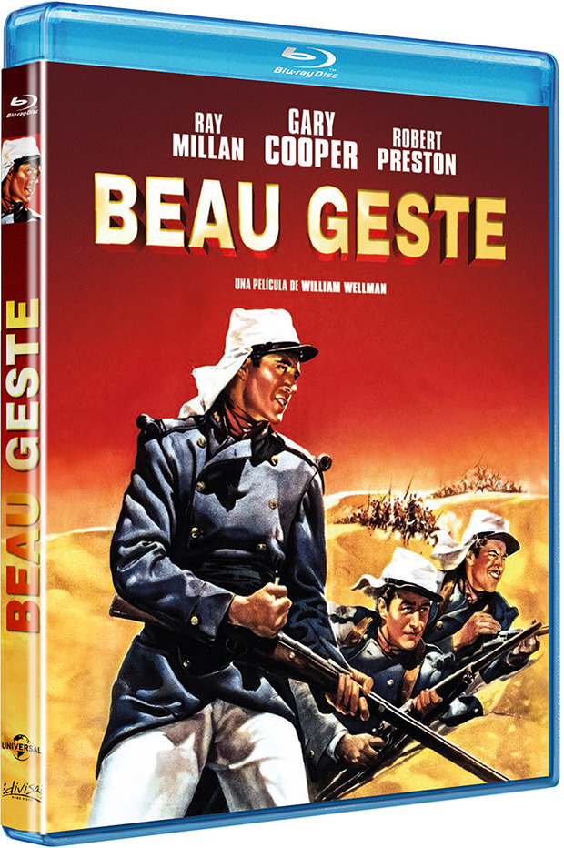 Desvelada la carátula del Blu-ray de Beau Geste 1