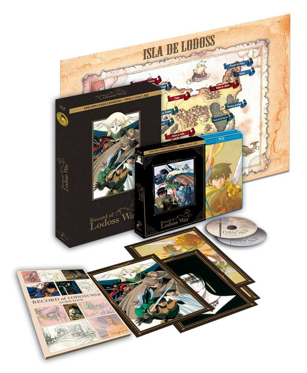 Detalles del Blu-ray de Record of Lodoss War - Edición Coleccionista 1
