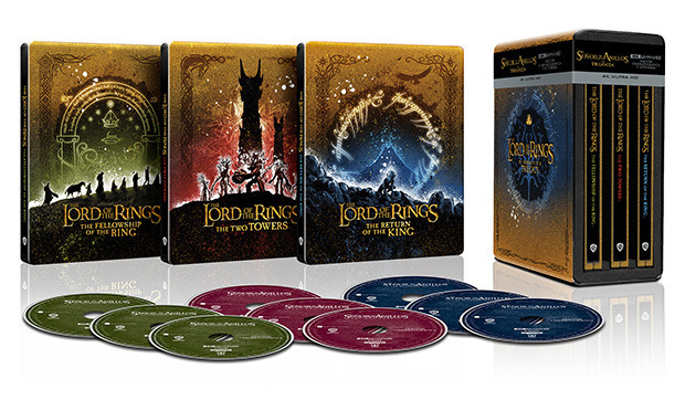 Trilogía El Señor de los Anillos - Versión Extendida (Edición Metálica) Ultra HD Blu-ray 1