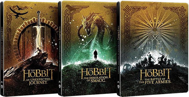 Trilogía El Hobbit - Versión Extendida (Edición Metálica) Ultra HD Blu-ray 6