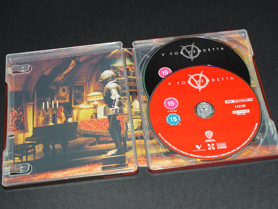 Fotografías de la edición Titans of Cult de V de Vendetta en UHD 4K (UK) 18
