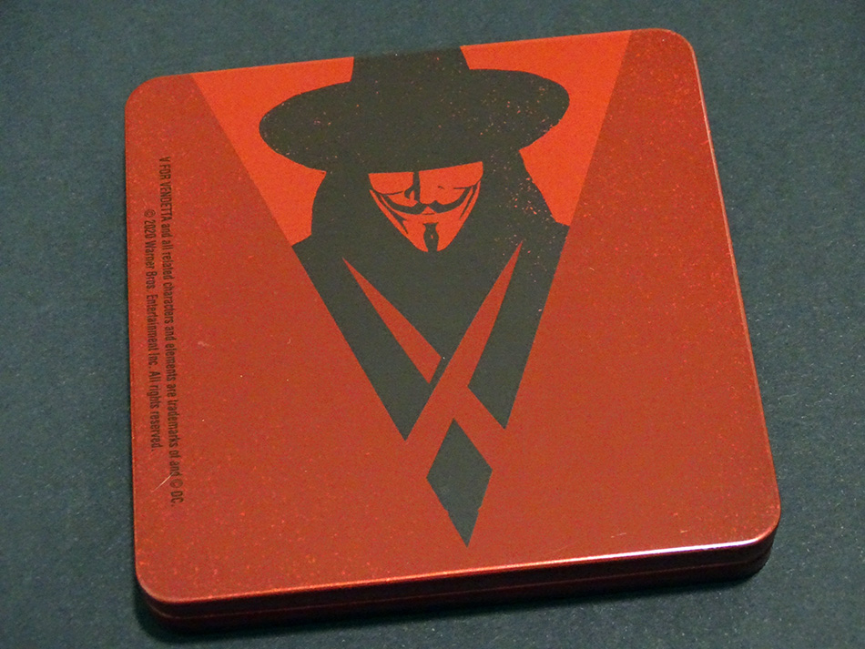 Fotografías de la edición Titans of Cult de V de Vendetta en UHD 4K (UK) 21
