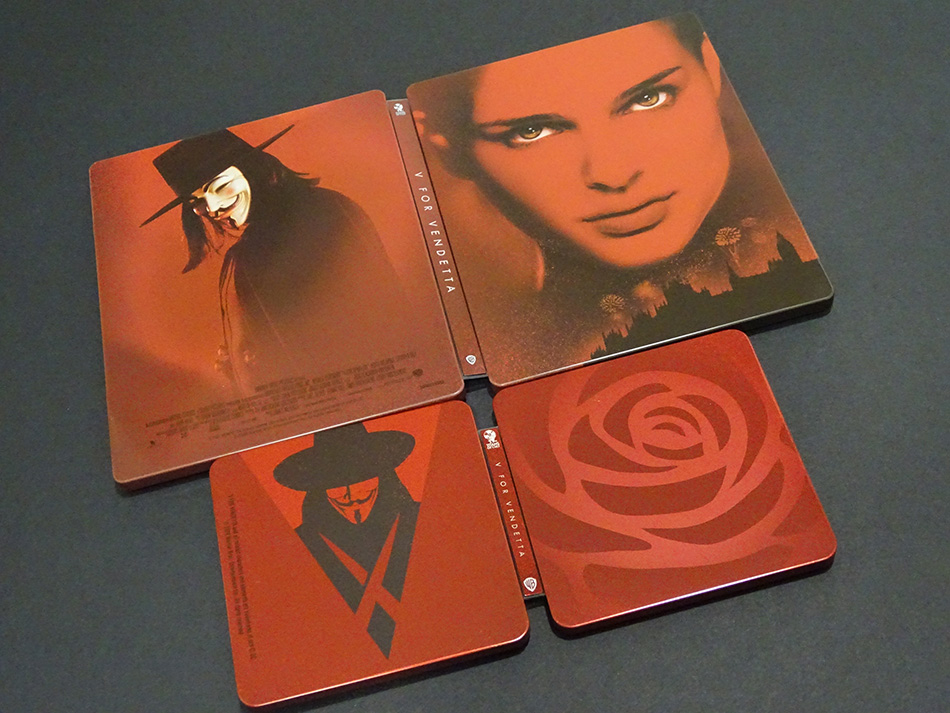 Fotografías de la edición Titans of Cult de V de Vendetta en UHD 4K (UK) 25