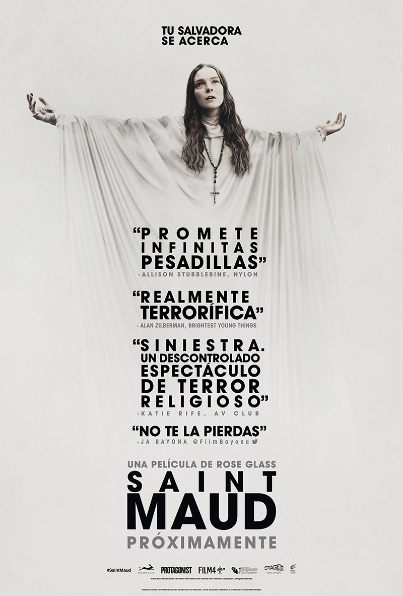 Tráiler y póster de la película de terror Saint Maud