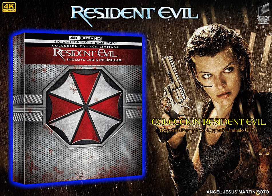 Fotografías del Pack de la saga Resident Evil en UHD 4K 1