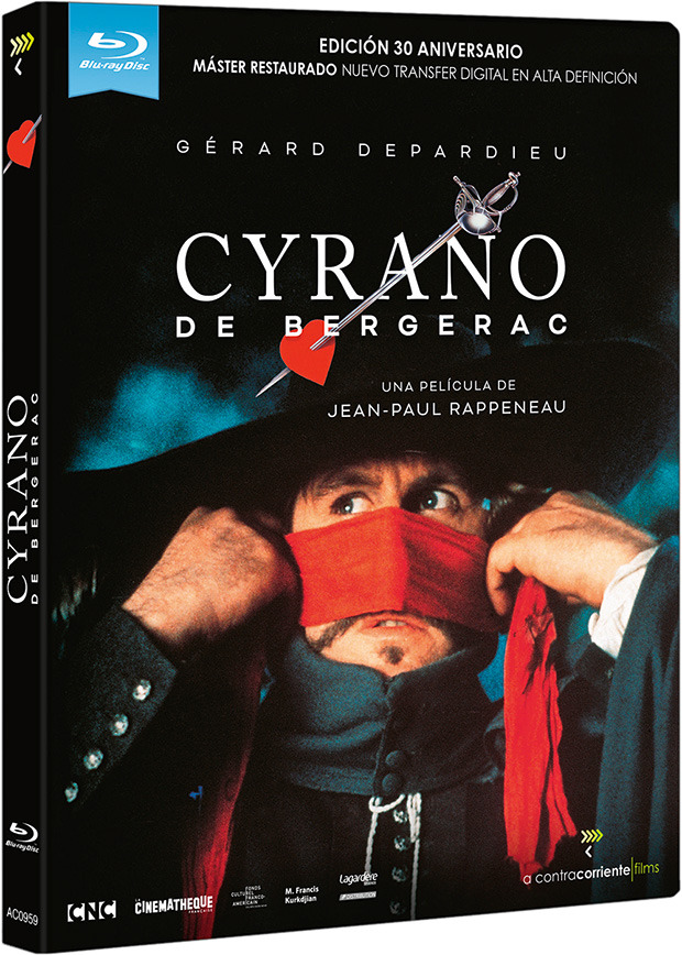 Desvelada la carátula del Blu-ray de Cyrano de Bergerac 1
