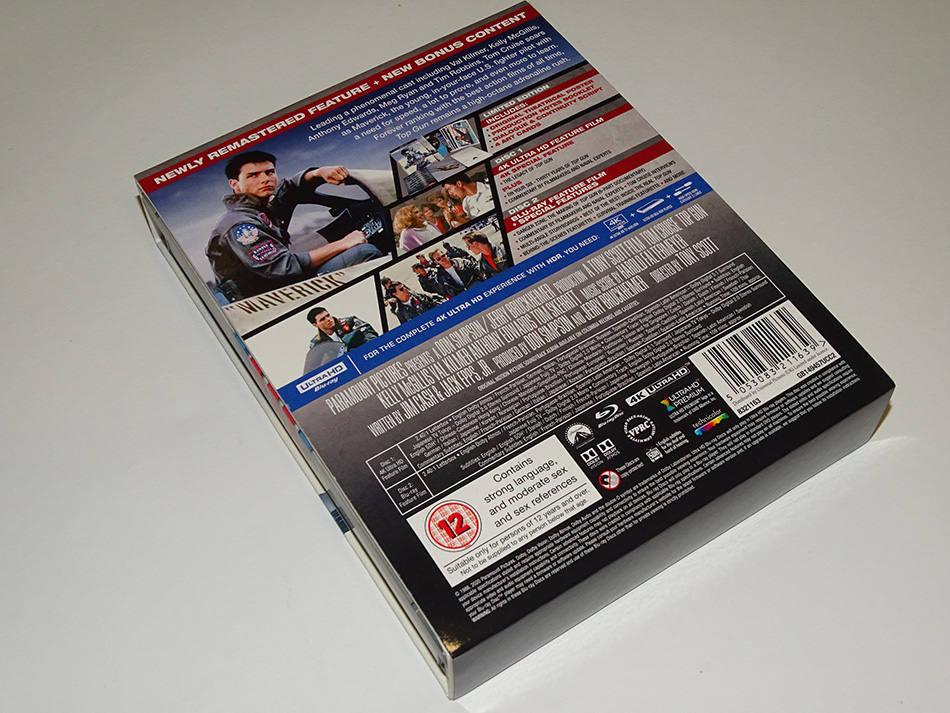 Fotografías del Steelbook de Top Gun en UHD 4K (UK) 2