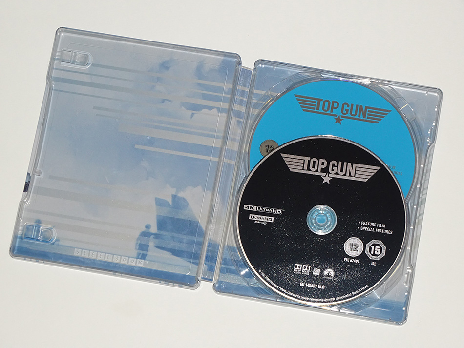 Fotografías del Steelbook de Top Gun en UHD 4K (UK) 14