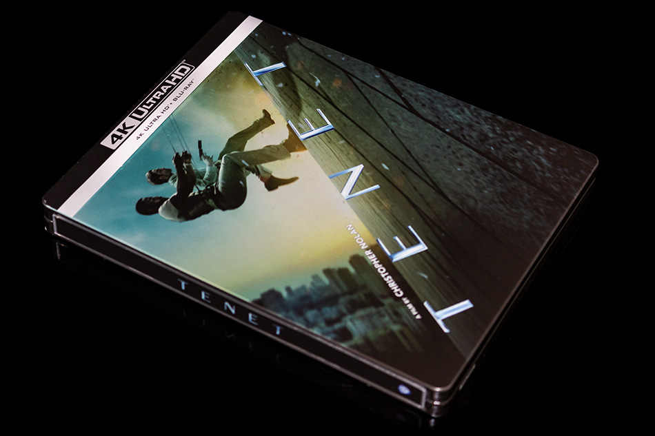 Fotografías del Steelbook de Tenet en UHD 4K y Blu-ray 1
