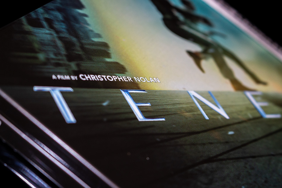 Fotografías del Steelbook de Tenet en UHD 4K y Blu-ray 4